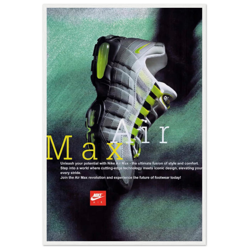 Nike Air Max Vintage Poster Ad