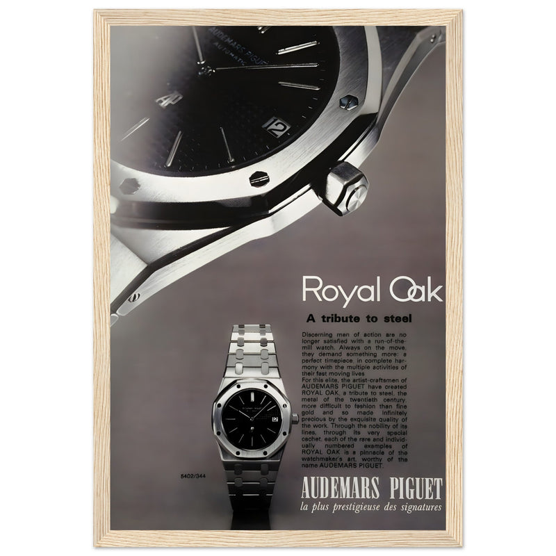 Audemars Piguet Royal Oak Vintage Poster Ad