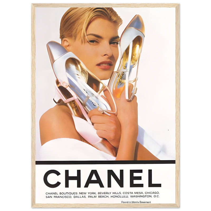 Chanel Vintage Poster Ad
