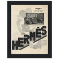 Hermes Fashion Vintage Poster Ad