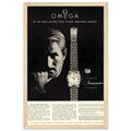 Omega Seamaster Vintage Poster Ad