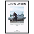 Aston Martin Vintage Poster Ad - 1964 James Bond Goldfinger