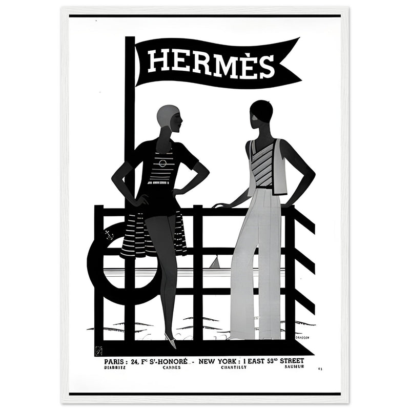 Hermes Flag Vintage Poster Ad