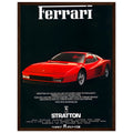 Ferrari Stratton Vintage Poster Ad