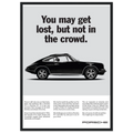Porsche Vintage Poster - Lost