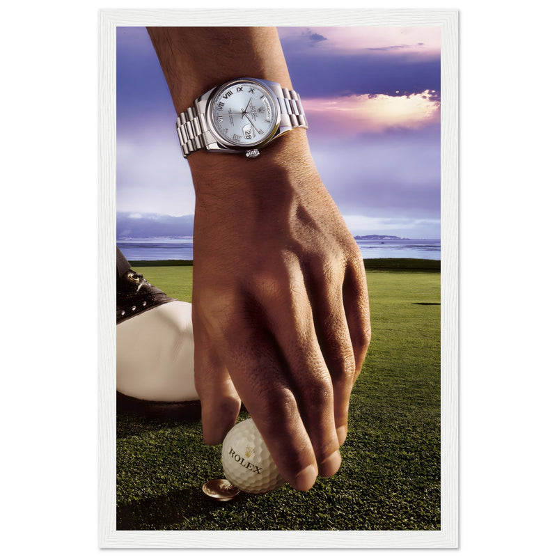 Rolex Day-Date Golfing Vintage Poster