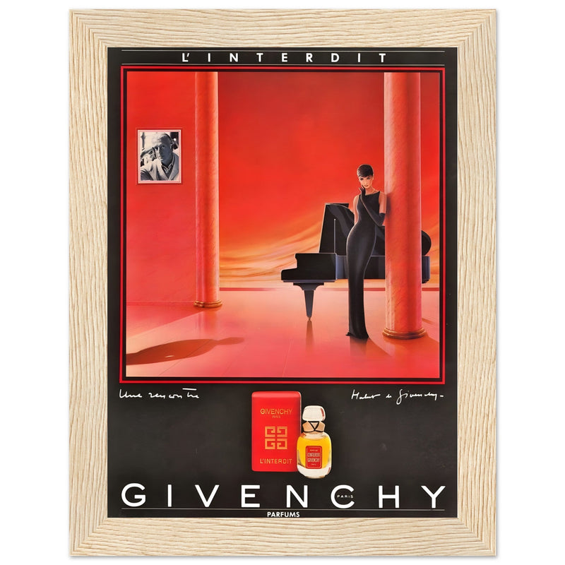 Givenchy Parfums Vintage Poster Ad
