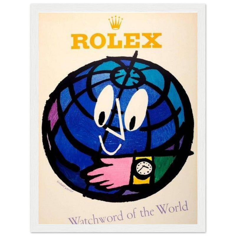 Rolex Watchword of the World Vintage Poster Ad