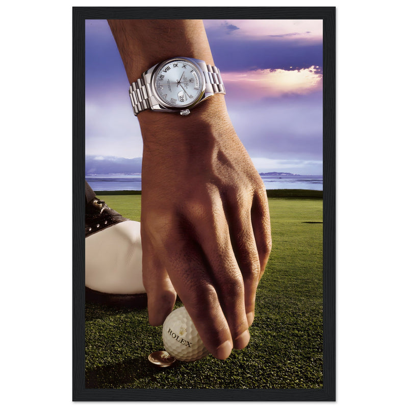 Rolex Day-Date Golfing Vintage Poster