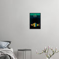 Rolex Submariner Fish Vintage Poster Ad - Premium Matte Paper