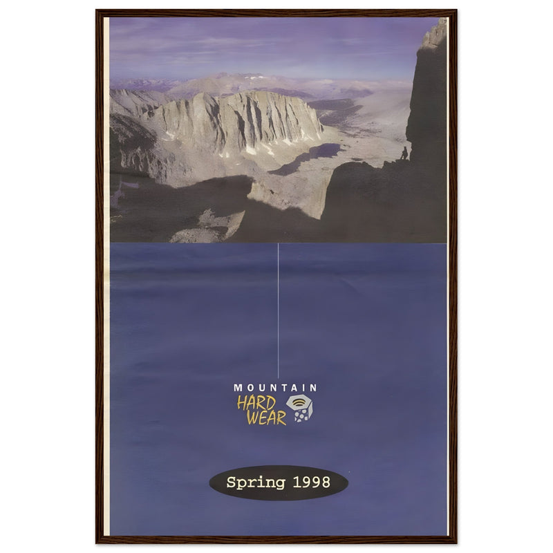 Mountain Hardwear Spring 1998 Vintage Poster