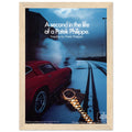 Patek Philippe A Second In the Life Vintage Poster Ad
