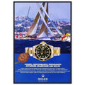 Rolex Submariner Offshore Champions Vintage Poster Ad