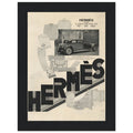 Hermes Fashion Vintage Poster Ad
