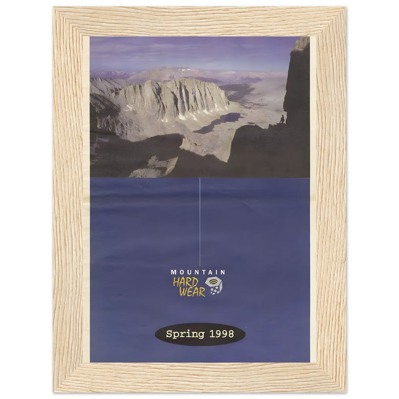 Mountain Hardwear Spring 1998 Vintage Poster