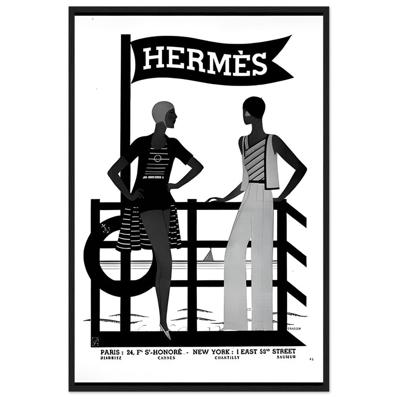 Hermes Flag Vintage Poster Ad