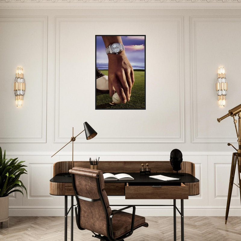 Rolex Day-Date Golfing Vintage Poster