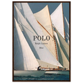 Polo Ralph Lauren Vintage Ad Poster - Polo Blue