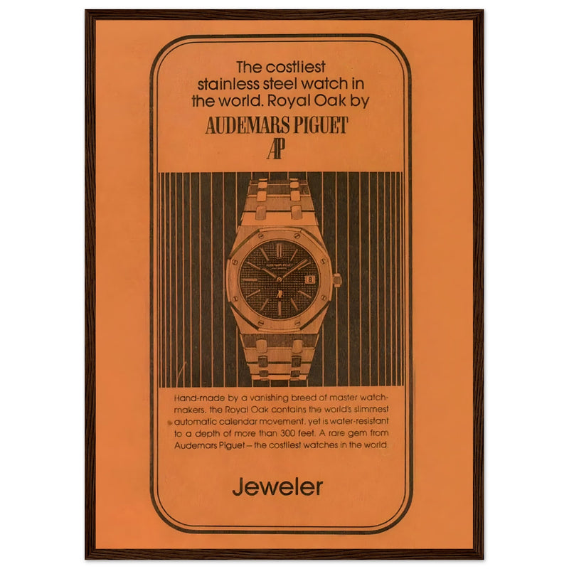 Audemars Piguet Royal Oak Vintage Poster Ad