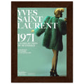YSL 1971 Vintage Poster