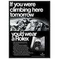 Rolex Explorer Everest Vintage Poster Ad
