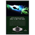 Rolex A Better Way Vintage Poster Ad
