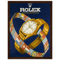 Rolex Advertising Golden Age Oyster Perpetual Vintage Poster