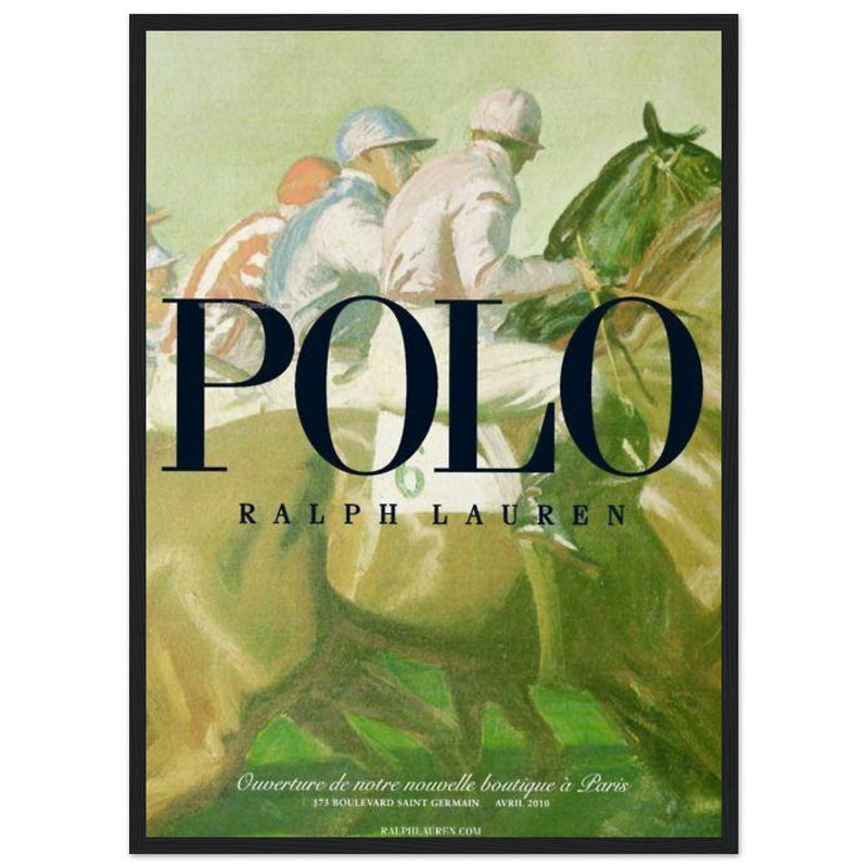 Polo Ralph Lauren Paris Vintage Poster Ad