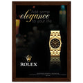 Rolex Elegance Vintage Poster Ad